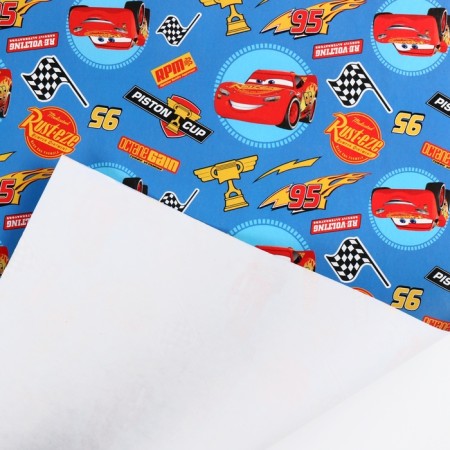 Glossy packaging paper, cars, 70x100 cm-2