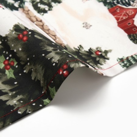 Ethel towel "Happy Holidys" 40x73 cm, 100% cotton, sarzha 190 g/m2-5