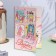 Postcard "Beloved daughter!" Glitter, Congrev, girl, cats, 12.5x19.4 cm