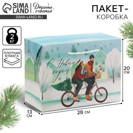 Package-Koroka "New Year", 28 x 20 x 13 cm, New Year
