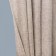 Konni curtain set, size 200 x 270 cm - 2 pcs, grab - 2 pcs cm, brown color