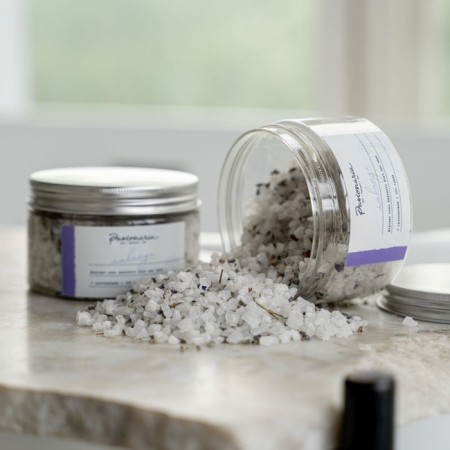 Pasionaria bathtub "lavender", with dried flowers, 300 g-1