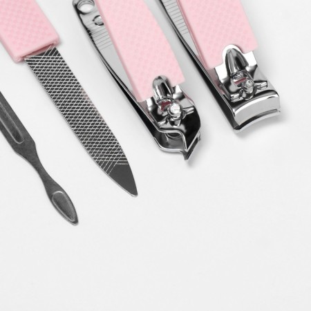 Manicure set "Juice", 7 items, in case, color mix-12