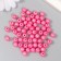 Beads for creativity plastic "Ball. Raspberry overflow" set 20 g d = 0.8 cm
