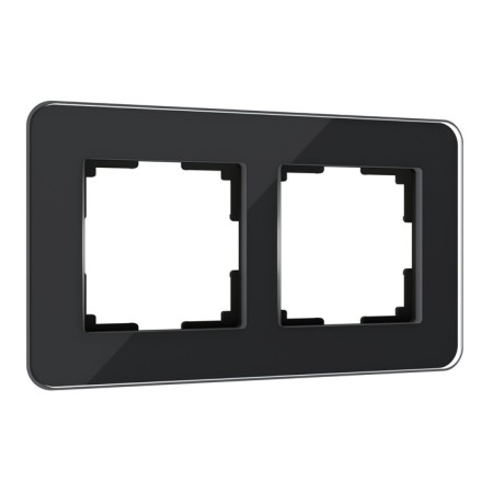 Frame for 2 posts Elite (black, glass) W0022448