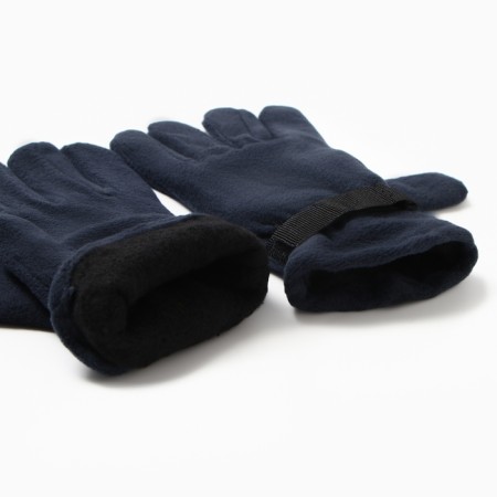 Male gloves minku, dark blue color, 25 cm-2