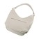 Female bag, artificial leather, beige 40x10x29 cm