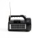 Battle Light, 10 W, 1200 mAh, Bluetooth, AUX, USB, Radio, Solar Battery