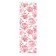 Czech for a chair "Drawn roses", decorative, velor