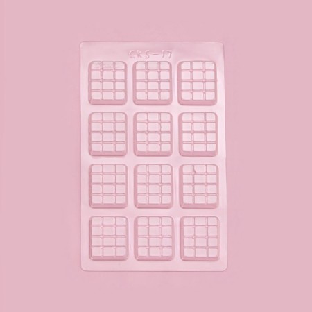 Form for chocolate and sweets "Tasty chocolate tiles", 22 × 13 cm-1
