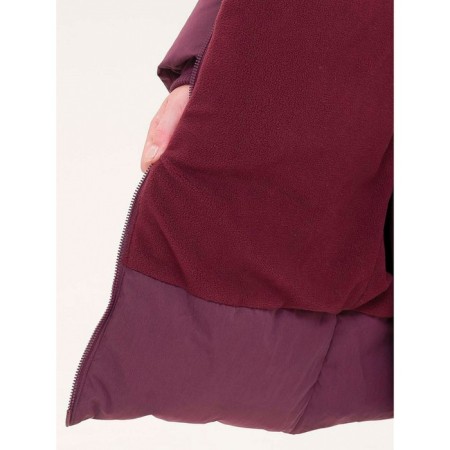 Coat for girls, height 122 cm, purple color-6