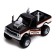 Metal jeep "pickup", doors, inertia, 1:36, light and sound, black color open