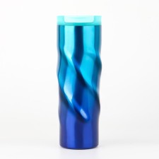 Thermal circle, 500 ml, Master K -spiral, retains heat 8 hours, 7.8x22 cm, turquoise