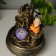 The desktop fountain from the network, the backlight "Little Hothee by the tree" MIX 16x18x24 cm