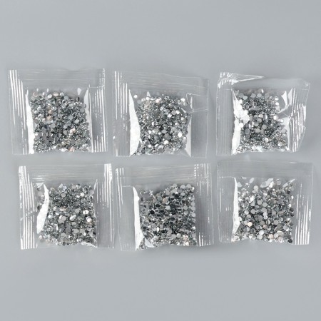 New Year's diamond mosaic "New Year. New Year's ball ", silver-3