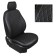Auto-Chelecs from eco-leather rhombus for Volkswagen Tiguan II 2017-n., Set