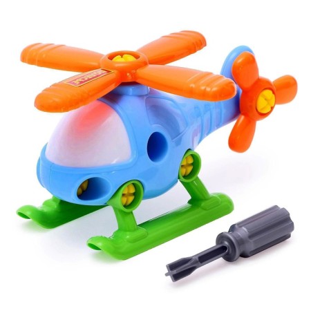The designer of the screw "helicopter", 16 elements