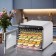 Drywall for vegetables and fruits KitFort KT-1973, 800 W, 8 tiers, adjustment T °, ​​timer