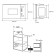 Built -in microwave oven Maunfeld MBMO.20.8GB, 800 watts, 20 l, 8 modes, black