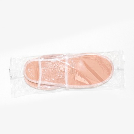 Slips "Aquarius" white-beige, disposable (individual packaging)-4