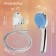 Soul for the shower Zein Z0705, hose 150 cm, holder, watering can 5 modes, blue/chrome
