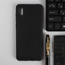 Pero cover, for Samsung A02, silicone, black