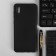 Pero cover, for Samsung A02, silicone, black
