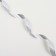 Ribbon for decor and gifts, snowflakes, 2 cm x 45 m