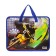 Folder with handles plastic, A4, motorcyclist