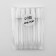 A bottle for storage, with a sprayer, 10 ml, packing - 5 pcs, white color