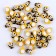 A set of decorative stickers "Bee" 50 pcs., 2 × 1.5 cm