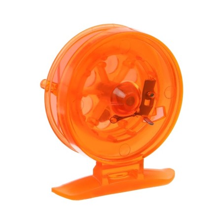 Inertial coil, plastic, diameter 6.5 cm, orange color, 807s-6