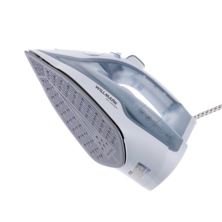 Iron Willmark SI-2267CB, 2200 watts, anti-stick soles, 20 g/min, 280 ml, white-gray-6