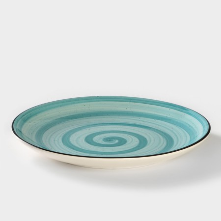 Ceramic Elrington plate “Airgraph. Mint breeze ", d = 27 cm-1