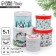A set of gift boxes 5 in 1 “Miracles and Magic”, 13 x 14 - 19.5 x 22 cm, New Year
