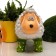 Garden figure "Sheep in boots" 33x66x52cm