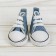 Puppet sneakers, sole length 5 cm, jeans color