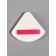 Sponge d/makeup Treuga C hold 7*7cm in the layer case Latex white package QF