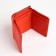 Women's wallet on magnet, redhead color
