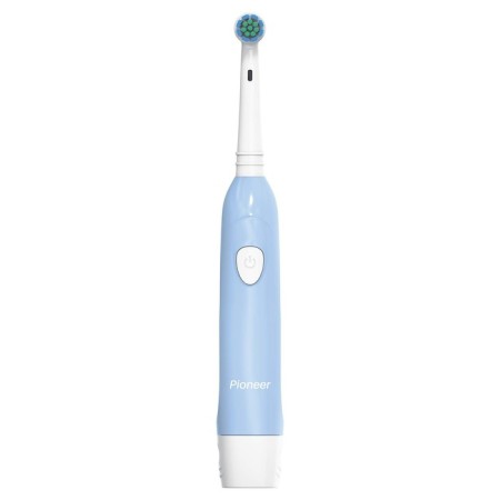 Pioneer TB-1020 electric toothbrush, children's, 1 interchangeable nozzle, blue color with white 94105