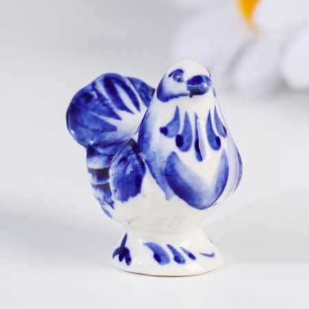 Souvenir "pigeon", gzhel-4