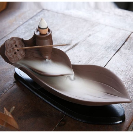Set of incense on the stand "Lotus" 22*8cm-6