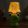 Watch-light "Funny Frog", with an alarm clock, a discrete move