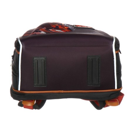 Frame backpack 35 x 26 x 14 cm, filling: bag, Across 490, black/blue 23-490-7-6