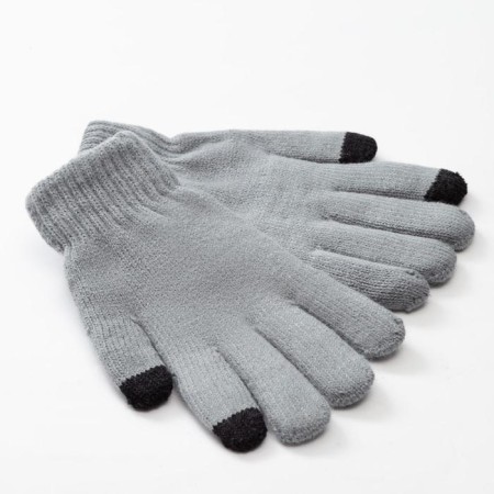 Male two-layer minku "plain", size 8-9, color gray