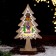New Year's decor with backlight "Christmas tree and Nutcracker" 13 × 4.5 × 22 cm