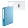 A4, 50 mm reception folder, Erichkrause Neon, assembled, pocket for a spine, laminated cardboard, blue