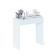 Folding table "SP-22", 724 × 356 × 740 (1080) mm, mirror, white color