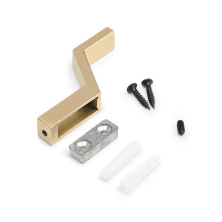 Furniture hook Cappio tranquility, one -rod, color mat gold-4