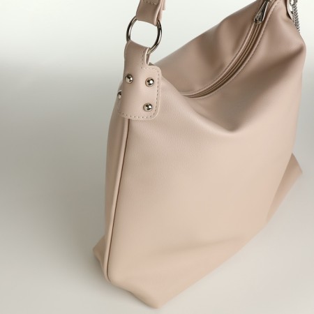 Female bag Textura, bag, large size, beige color-4